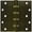 Antique Brass, variant on Deltana DSB66BB10B 6" x 6" Square Ball Bearing Hinge; Oil Rubbed Bronze Finish