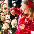 thumbnail image 3 of Christmas Tree Pendant Cute Animal Elephant Design Vibrant Colors Long-lasting Acrylic Hanging Decoration, 3 of 10