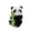 Army Green, variant on Ktlvex Panda Plush Toy with Bamboo & Tree Stump – PP Cotton, Light Brown, for Kids, Home Decor & Gifts