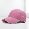 thumbnail image 2 of SAWOBUUN Vintage Distressed Baseball Cap Washed Cotton Adjustable Sun Hat for Men Women, 2 of 3