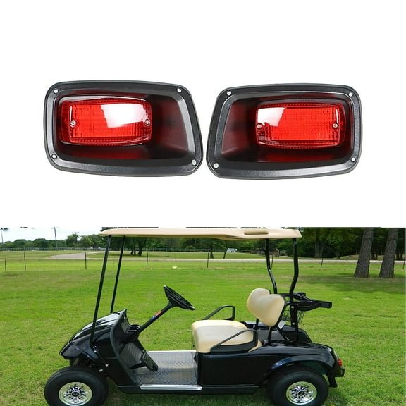 ALL-CARB Golf Cart Full LED Rear Tail Light (2 LED Taillights) Replacement for Golf Cart