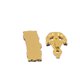 thumbnail image 4 of 1/12 escala Hardware aldabas de puerta de accesorios de ranuras de para el frente Zulema Dollhouse del golpeador, 4 of 8