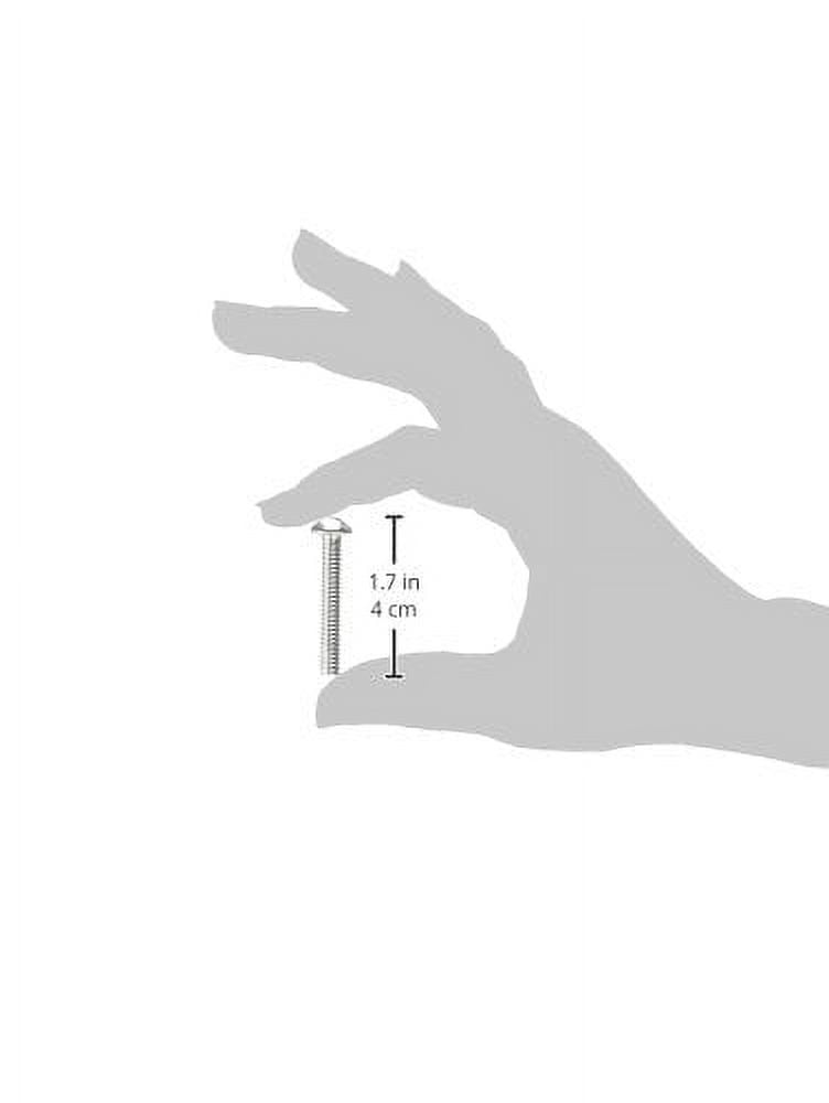 Hard-to-Find Fastener 014973122102 Slotted Round Machine Screws, 1/4-20 x 1-1/2, Piece-16