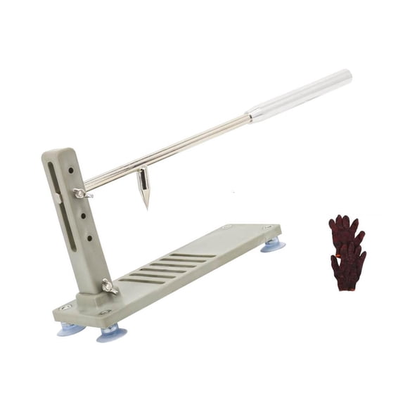 Giaone Oysters Shucker Stainless Steel Suction Cups Included For Secure Mounting