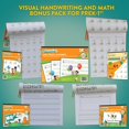 thumbnail image 4 of Channie's Visual Handwriting & Math Workbook Bonus Pack of 5 PreK-1st, 4 of 4
