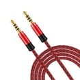 thumbnail image 4 of 1.5m Long 3.5mm Cable with Gold Plated Connectors and Durability Nylon Braided Wire for Easy Storage Clear Sound, 4 of 7