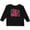 AB-Black, variant on 4th Birthday Party Photo Number 4 Girls Long Sleeve Toddler T-Shirt