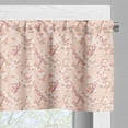 thumbnail image 3 of Ambesonne Cherry Blossom Window Valance, Romantic Trees, 54" X 18", Peach Pink Yellow, 3 of 5