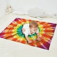 thumbnail image 2 of Rainbow Tie Dye Mandala Pattern Blanket,Comfortable Soft Flannel Throw Blanket,All Season,Warm Lightweight Blankets for Sofa Bed Couch Living Room Chair,30"x40", 2 of 4