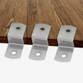 thumbnail image 2 of Pawsdot 50Pcs Plated Silver Picture Frame Clips Durable Metal Photo Frame Fasteners for Home Use, 2 of 6