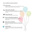 thumbnail image 5 of 100 Globos Metalicos Globo Payaso Perla Azul Numero #9, 5 of 5