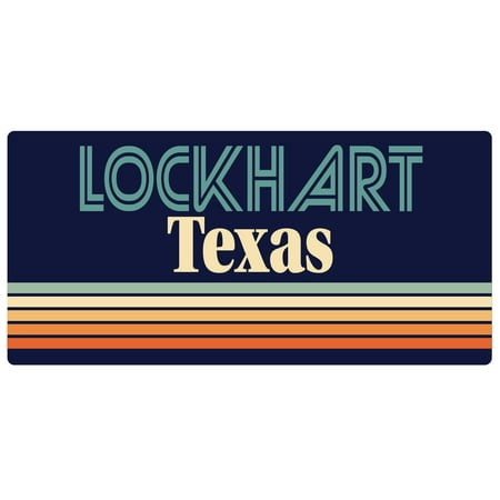 

Lockhart Texas 5 x 2.5-Inch Fridge Magnet Retro Design
