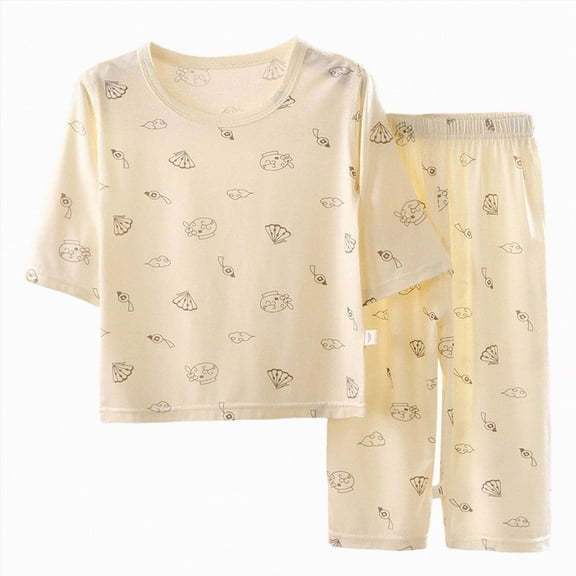 Gubotare Toddler Pajamas Girls Girls' Cozy Long Sleeve Pajama Set - Adorable 2-Piece Sleepwear for Little Girls 12 18 Months (Grey,12-18 Months)