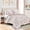 Blush Pink, variant on Burgundy Bohemian Paisley Bedspread Set Queen size - Red Medallion Bedding