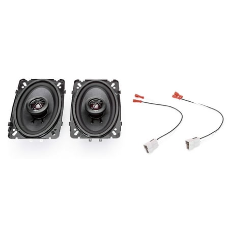 Dash Speaker Cover - 1988-1996 Jeep Wrangler Front Dash 4