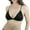 Black, variant on Women's Seamless Y-Back Deep V Bralette