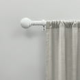Mainstays 1" Ball Single Curtain Rod, White, 3084"