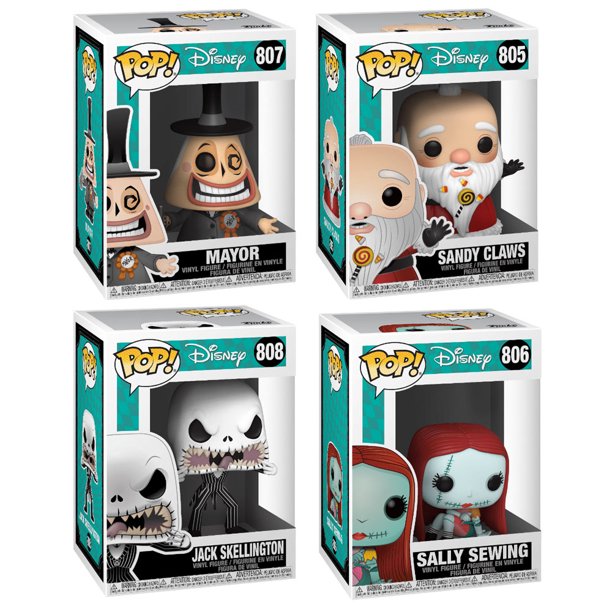 Funko POP! Disney Nightmare Before Christmas S3 Vinyl Figures SET