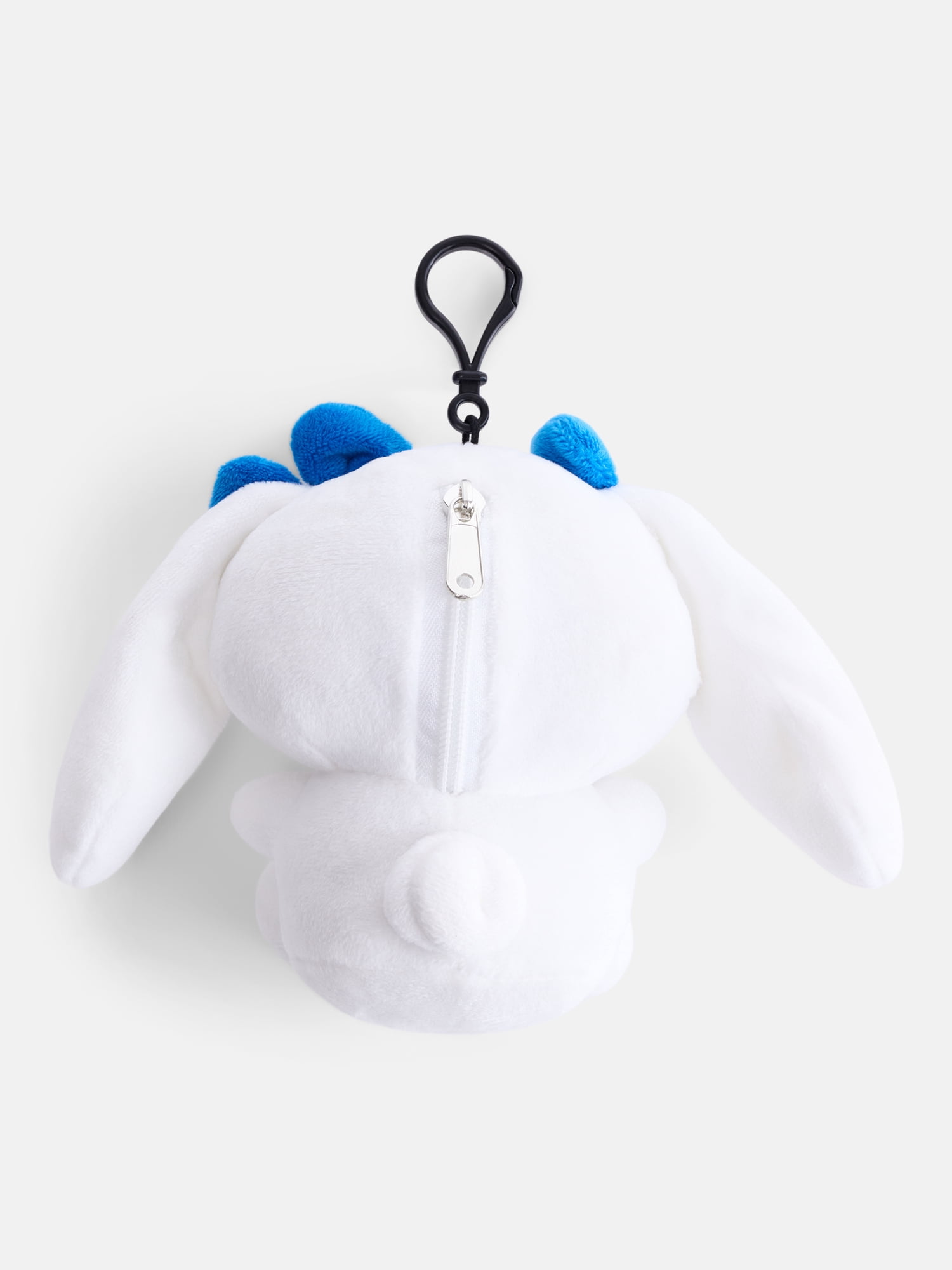 Hello Kitty and Friends Girls' Cinnamoroll Plush Bag Charm Pouch, White