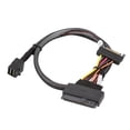 thumbnail image 1 of SSD Connector Cable,Mini SAS SFF-8643 to SF SF SF Cable Custom Engineered, 1 of 11