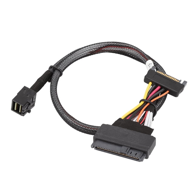 SSD Connector Cable,Mini SAS SFF-8643 to SF SF SF Cable Custom Engineered