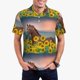 thumbnail image 1 of Balery Horse Sunflowers Camisa Polo de Hombre con Estampado, de Manga Corta y Tejido Medio, Camisa Tipo Golf Polo-Large, 1 of 6