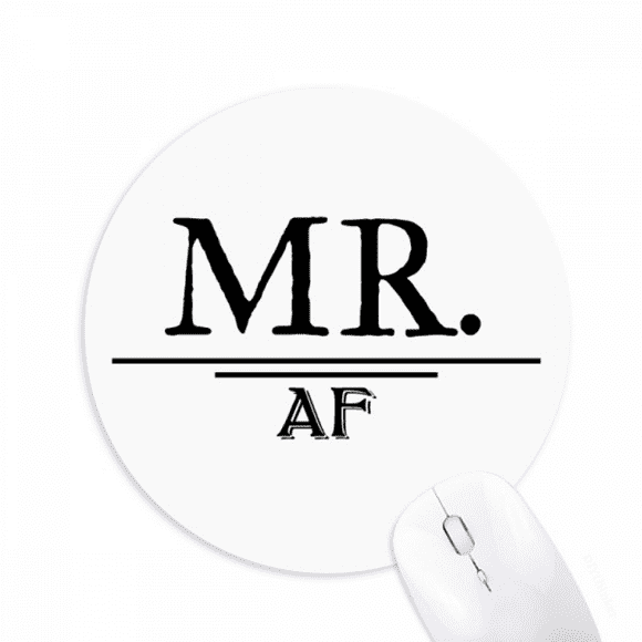Mr Status Emotion Art Deco Fashion Mouse Pad Comfortable Game Office Mat