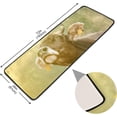 thumbnail image 2 of SKYSONIC Cow Cattle Farm Calf Runner Rug, 2'¡Á6' with Rubber Backing Cute Animal Non Slip Entryway Rug Runner Washable Soft Area Rug Carpet for Hallway Bedroom Kitchen Decor, 2 of 6