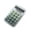 Green, variant on mdesiwst Round Mechanical Keyboard Calculator with Gradient Colors 10-Digit Large Display Cute Dopamine Style Desktop Tool for Students Office Novelty Gift for Women Girls