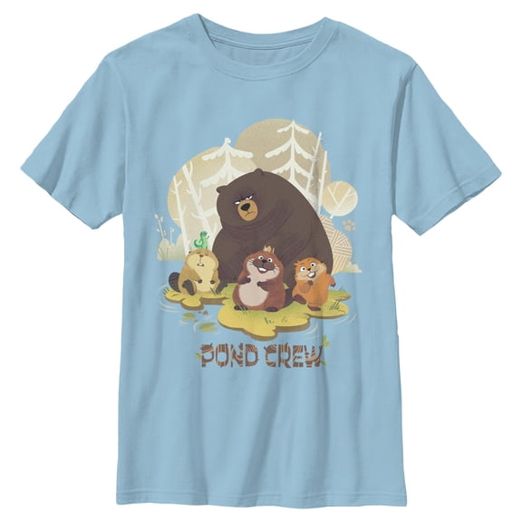 Boys Hoppers Beaver Pond Crew T Shirt