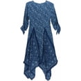 thumbnail image 2 of Altuzarra Robe de Soie Florale à Manches 1/4 - 8, 2 of 2