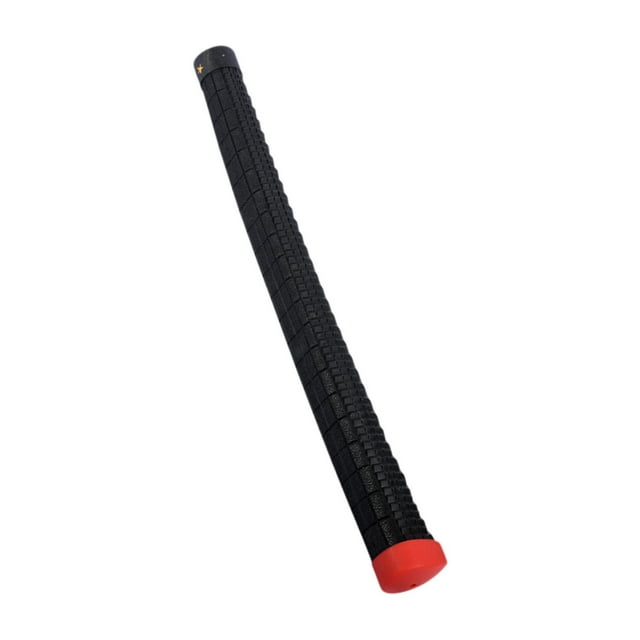 Decodeary Golf Club Grip Lightweight Adults Portable Golf Grip Putter Club for Outdoor Black Red Length 29cm