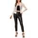 thumbnail image 2 of Chaqueta bomber ligera de mujer con mangas largas, cierre y transparente XS blanca, 2 of 7