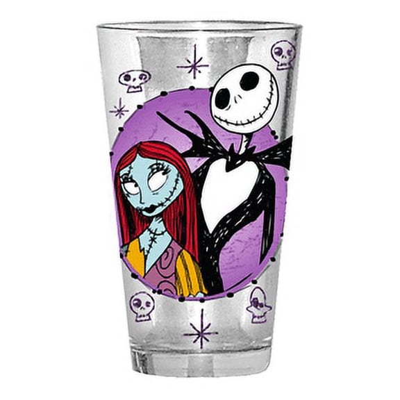 Disney Nightmare Before Christmas Oval 16oz Pint Glass