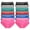 Assorted Stripe (12-Pack), variant on Women's Cotton Hiphuggers with Polka-Dot Print and Striped Waist (6-Pack)