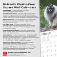 thumbnail image 6 of Keeshonden | 2025 12x24" (Hanging) Square Wall Calendar | BrownTrout, 6 of 9