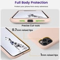 thumbnail image 3 of iPhone 11 Pro Max Case,Ultra Slim Fit iPhone Case Liquid Silicone Gel Cover with Full Body Protection Anti-Scratch Shockproof Case Compatible with iPhone 11 Pro Max (Pink), 3 of 13