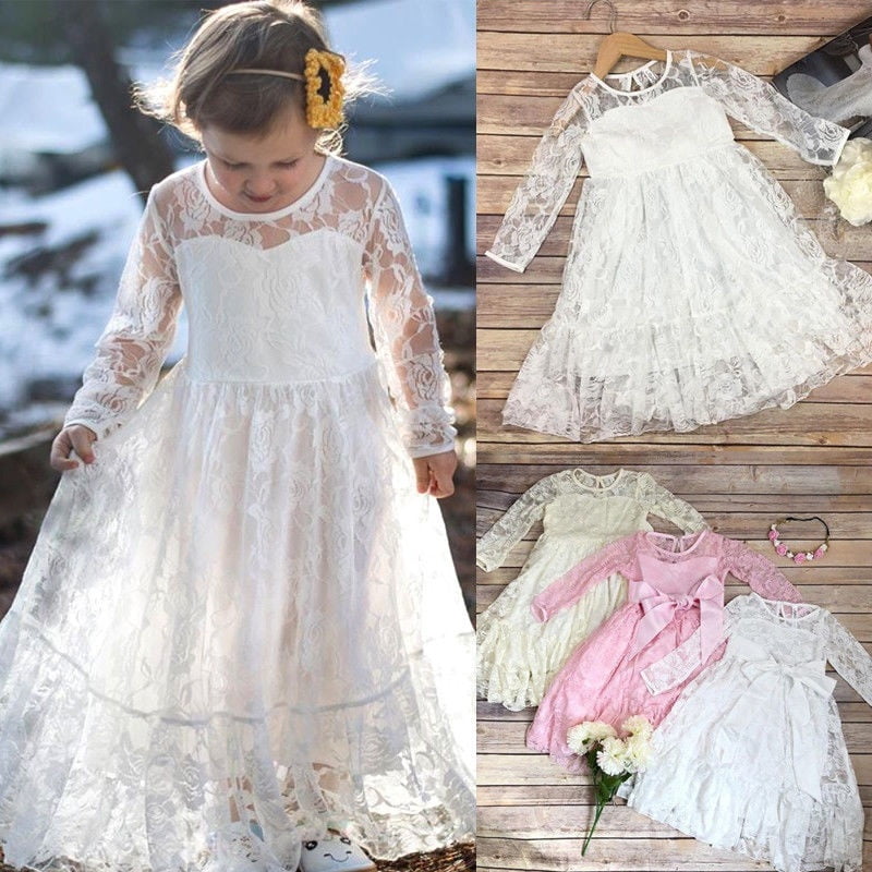 wedding party wear dresses for girl