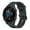 Olive Green - Black, variant on For Garmin Forerunner 245 20mm Vertical Pattern Two-color Silicone Watch Band