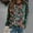 Green, variant on Amidoa Plus Size Womens Sweatshirt Boat Neck Green Ugly Christmas Sweatshirts Graphic Shirts Women's Shirts L