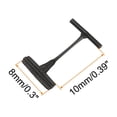 thumbnail image 2 of Uxcell 3000Pcs Standard Tag Gun Fasteners 0.6x0.3" Black Garment Tag Barbs Attachments, 2 of 7