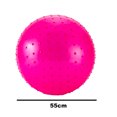 thumbnail image 2 of Fitness ball, thickened explosion-proof massage ball, fitness training, 2 of 5