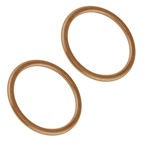 2x Caltric Exhaust Pipe Gasket For Honda Shadow Sabre 1100 VT1100C2 2000-2007