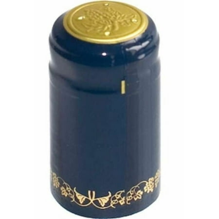 

BLUE/GOLD GRAPES PVC SHRINK CAPSULES 12 Pack