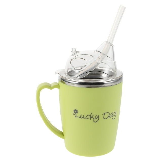 Vaso de alimentación para convalecientes: Vaso de papilla para personas mayores, discapacitadas y embarazadas. Ideal para agua, sopa y líquidos. 350 ml.