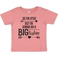 thumbnail image 3 of Inktastic So I'm Little, but I'm Gonna Be a Big Sister Girls Baby T-Shirt, 3 of 5