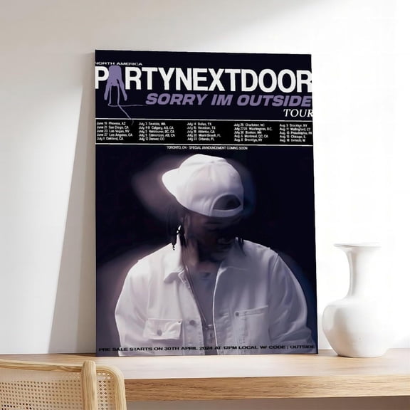 PARTYNEXTDOOR   Songs 4 U Music Album Cover Posters for Room Canvas Wall Art Bedroom Decor (204)