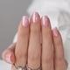thumbnail image 2 of Press On Nails BtartBox, corto, cuadrado, rosa cromado, loto esmaltado, 2 of 6