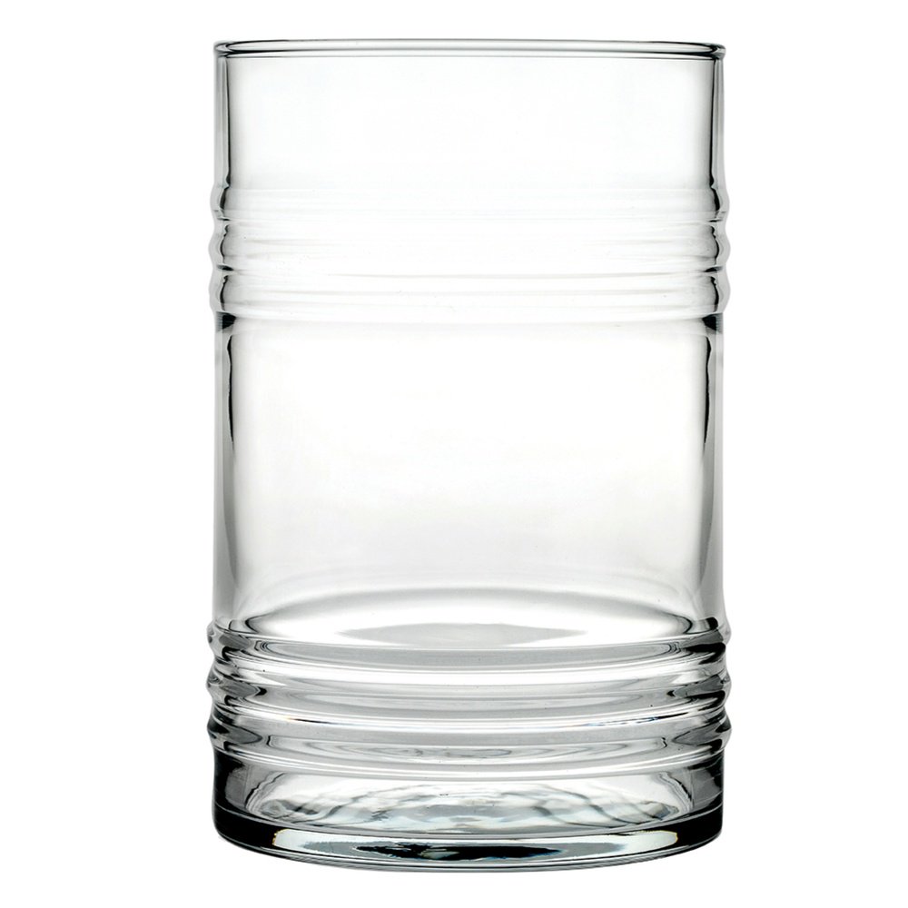 16 oz Tin Can Pint Glass 3" x 3" x 4 3/4" 6 count box