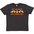 thumbnail image 3 of Inktastic All About The Candy Corn Youth T-Shirt, 3 of 5